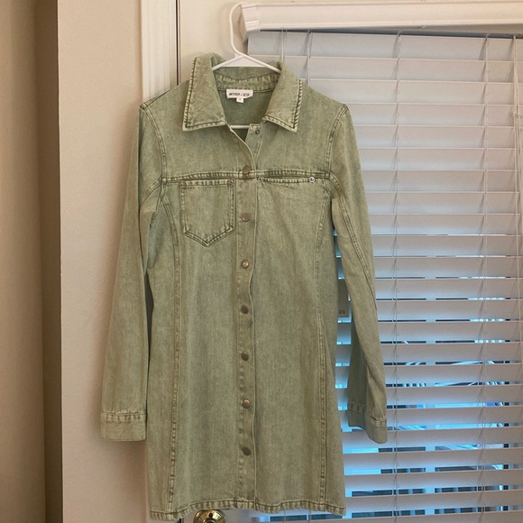 Dresses & Skirts - Long Sleeve Jean Dress